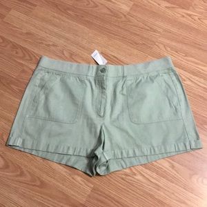 LOFT olive Green shorts